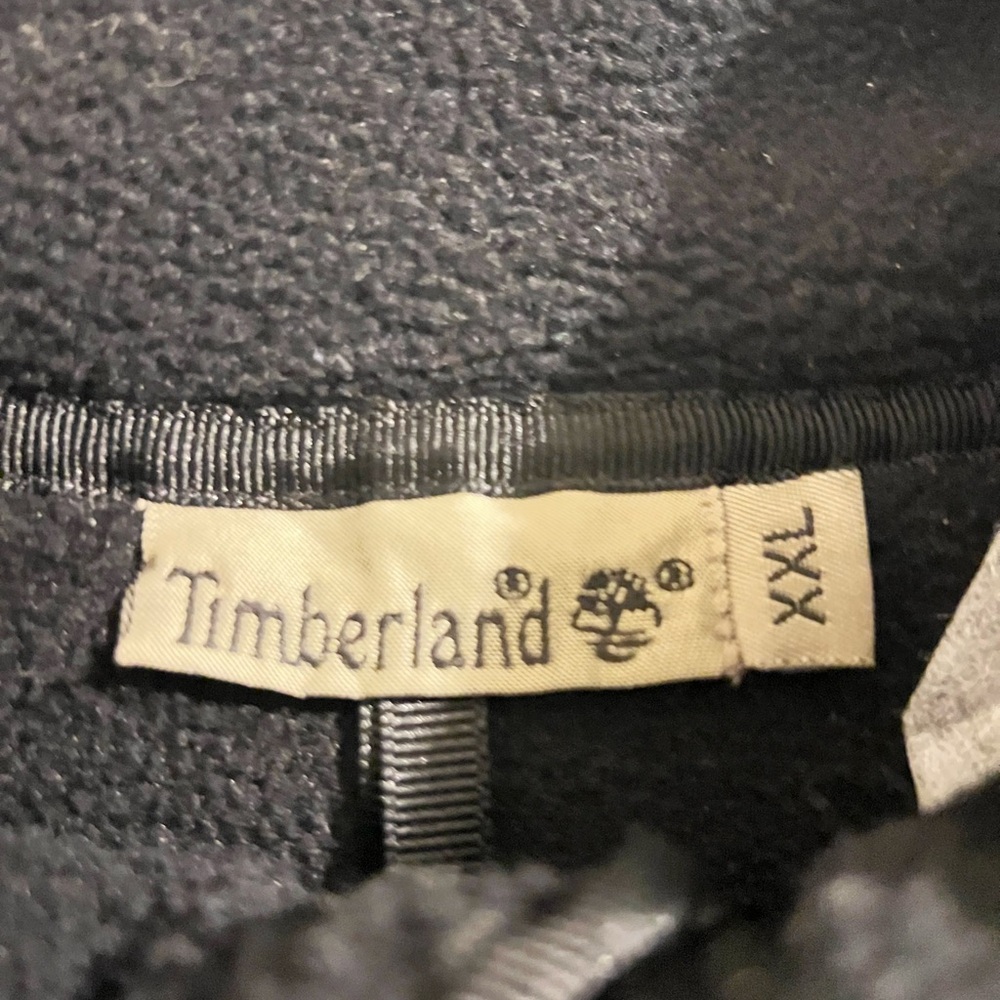 Timberland Men's Olive Zip-Up Sweater - Picture 4 of 6
